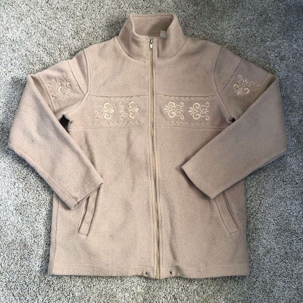 Zip-up sweater